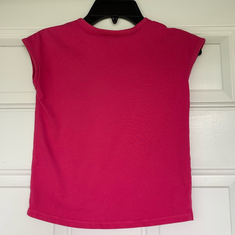 🛍 Girl’s Adidas Logo Cap Sleeve Top - size 6X - Picture 4 of 5
